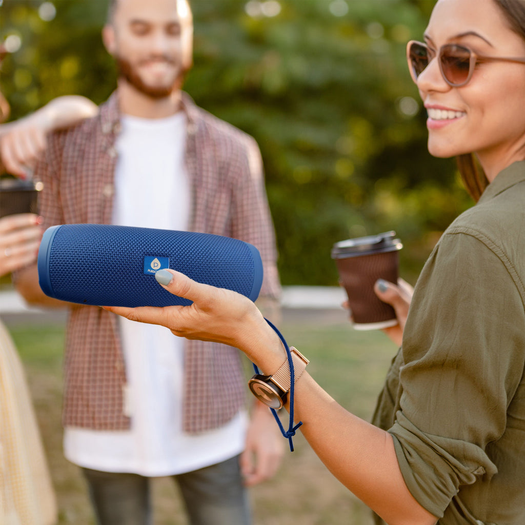 Total Audio Freedom Collection – Wireless Earbuds + 360° Speaker + Waterproof Suction Speaker