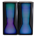 beFree Sound Colour LED Dual Gaming Speakers – USB & AUX