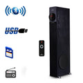 beFree Sound Powerful Bluetooth Tower Speaker with Dock