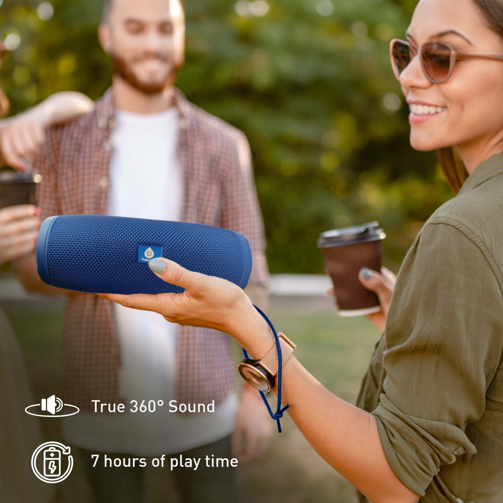 Pursonic Wireless Sound Duo – Portable & Peak 360° Speakers