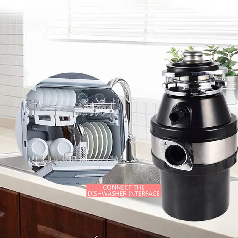 Kitchen Garbage Disposer – 370W Food Waste Disposal Unit