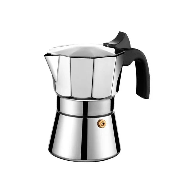 Stainless Steel Octagonal Moka Pot