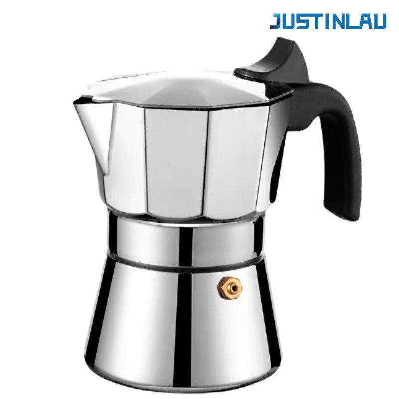 Stainless Steel Octagonal Moka Pot
