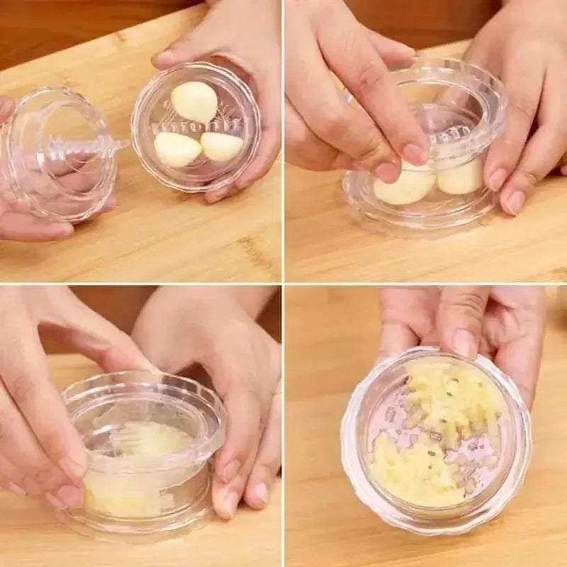 Manual Garlic Crusher with Twist Design