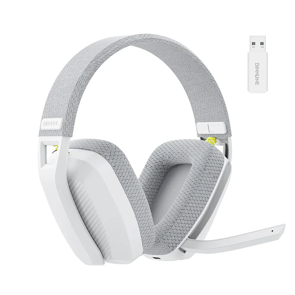 Wireless 7.1 Surround Gaming Headset with Mic – White
