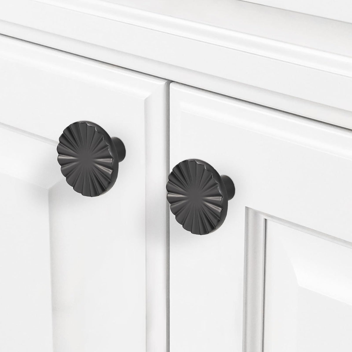 Brushed Satin Nickel Cabinet Knobs – 10 Pack