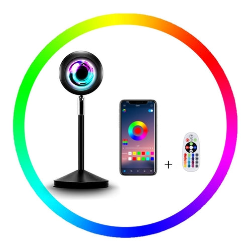 Rainbow Sunset Lamp with App & Remote Control