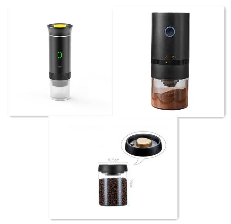 Portable Rechargeable Capsule Coffee Machine, 60 ml