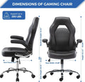 Ergonomic Height-Adjustable Gaming Chair – Black