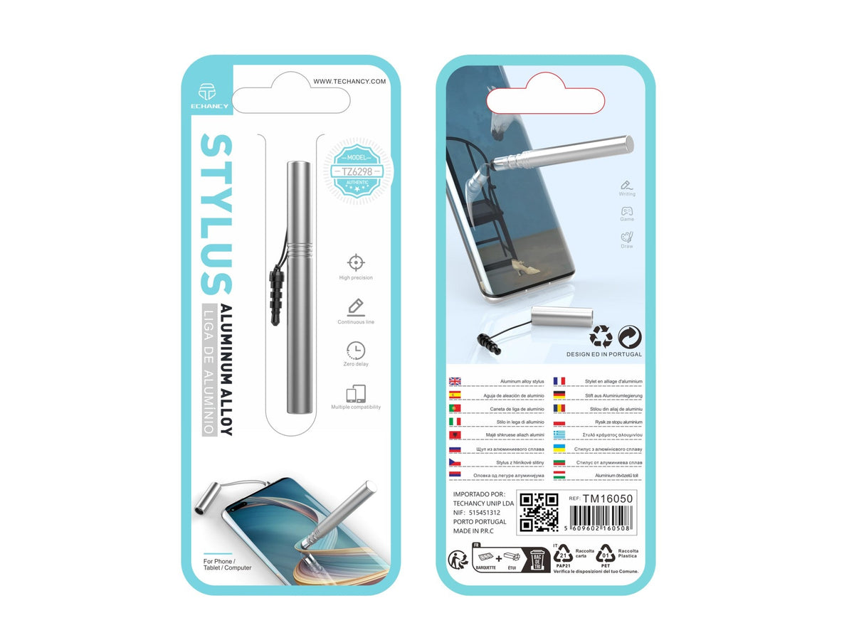 Techancy Mini Stylus Pen for Phones & Tablets – Black