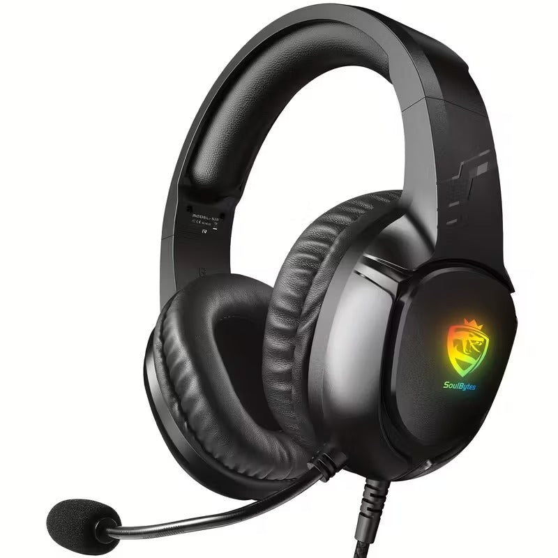 S20 Gaming Headset with 50mm Drivers & LED Mic