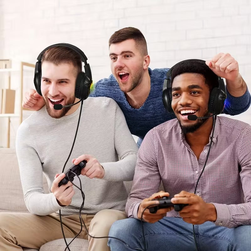S20 Gaming Headset with 50mm Drivers & LED Mic