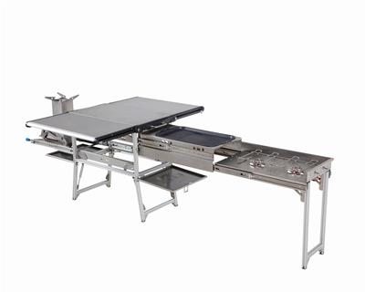 Komodo Camp Kitchen – Dual Burner Stainless Steel